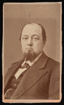 Portrait of George Washington McCrary (1835-1890), Before 1876. Creator: Unknown