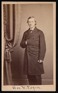 Portrait of George Washington Tryon (1838-1888), Circa 1860s. Creator: Francis S Keeler