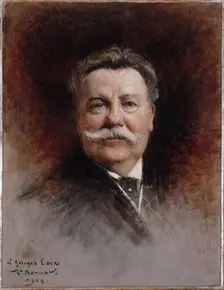 Portrait of Georges Cain (1853-1919), painter and writer, 1909. Creator: Unknown