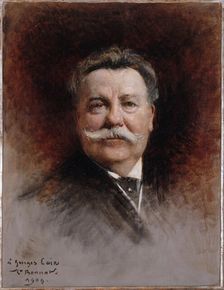 Portrait of Georges Cain (1853-1919), painter and writer, 1909. Creator: Unknown