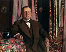 Portrait of Georges Haasen 1913. Artist: Félix Vallotton