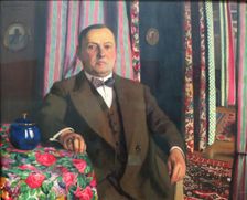 Portrait of Georges Haasen, 1913. Creator: Felix Vallotton