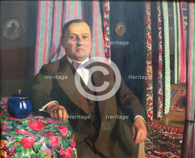 Portrait of Georges Haasen, 1913. Creator: Felix Vallotton.