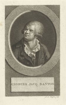 Portrait of Georges Jacques Danton (1759-1794), 1790s