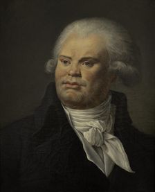 Portrait of Georges Jacques Danton (1759-1794), c. 1790. Creator: Anonymous
