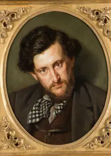Portrait of Georges Lafenestre (1837-1919), 1865. Creator: Desboutin, Marcellin Gilbert (1823-1902)