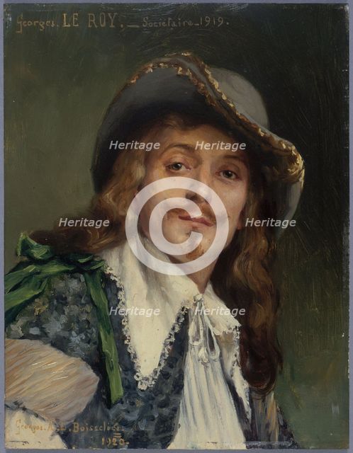 Portrait of Georges Le Roy (1885-1965), member of the Comédie-Française, 1920. Creator: Georges Alexandre Lucien Boisselier.