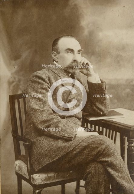 Portrait of Georgi Valentinovich Plekhanov (1856-1918), .
