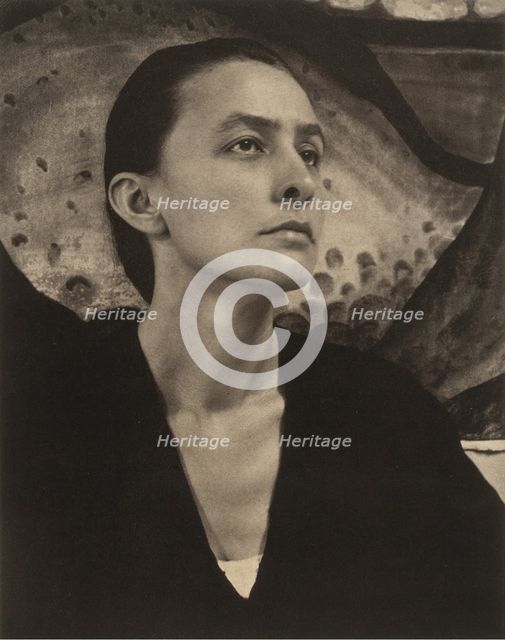 Portrait of Georgia O'Keeffe (1887-1986) , 1918.