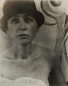 Portrait of Georgia O'Keeffe (1887-1986), 1918. Creator: Stieglitz, Alfred (1864-1946)