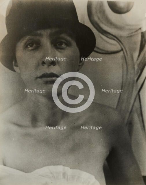 Portrait of Georgia O'Keeffe (1887-1986), 1918. Creator: Stieglitz, Alfred (1864-1946).
