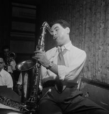 Portrait of Georgie Auld, New York, N.Y., ca. Aug. 1947. Creator: William Paul Gottlieb