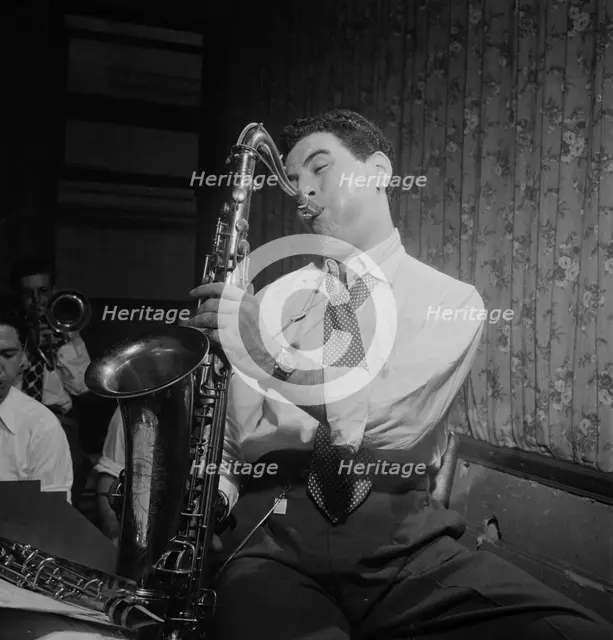 Portrait of Georgie Auld, New York, N.Y., ca. Aug. 1947. Creator: William Paul Gottlieb.