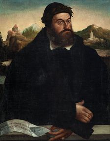 Portrait of Georgius Logus (1495-1553), c1546. Creator: Anonymous
