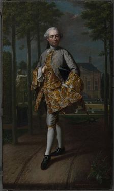 Portrait of Gerard Cornelis van Riebeeck, 1755. Creator: Mattheus Verheyden