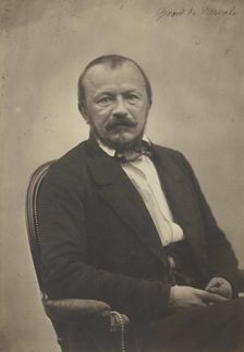 Portrait of Gérard de Nerval (1808-1855), 1854. Creator: Tournachon, Adrien (1825-1903)