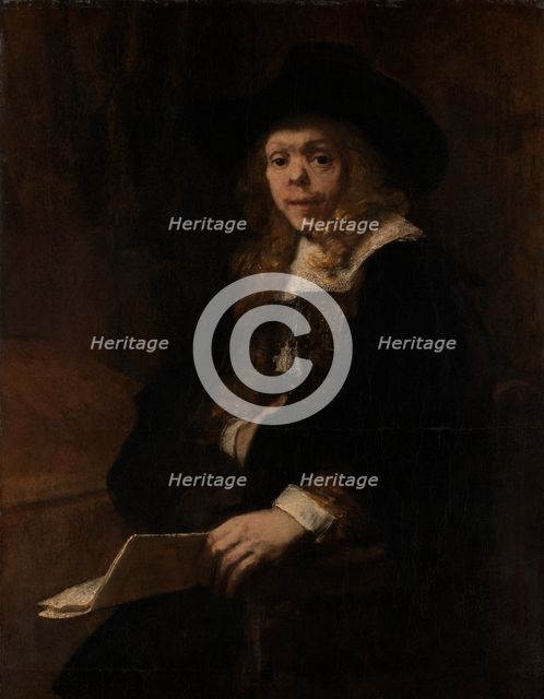 Portrait of Gerard de Lairesse, 1665-67. Creator: Rembrandt Harmensz van Rijn.