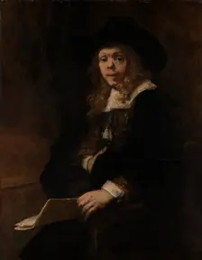 Portrait of Gerard de Lairesse, 1665-67. Creator: Rembrandt Harmensz van Rijn