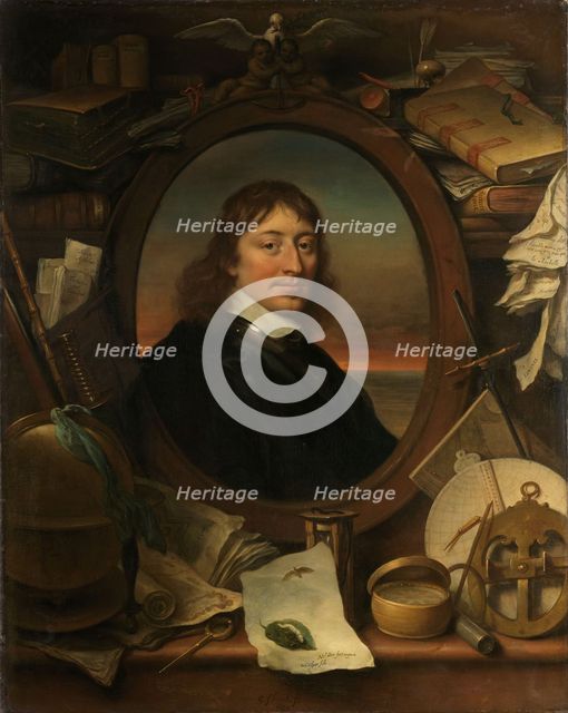 Portrait of Gerard Pietersz Hulft (1621-1656), First Councilor and Director-General of the Dutch Eas Creator: Govaert Flinck.