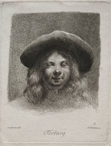 Portrait of Gerard Terborch. Creator: Adam von Bartsch (Austrian, 1757-1821)