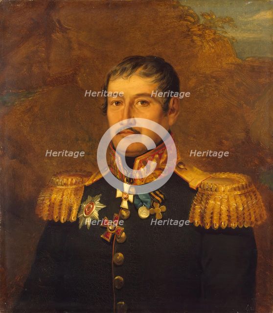 Portrait of Gerasim A. Shostakov (1756-1837), 1824. Creator: George Dawe.