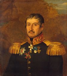 Portrait of Gerasim A. Shostakov (1756-1837), 1824. Creator: George Dawe