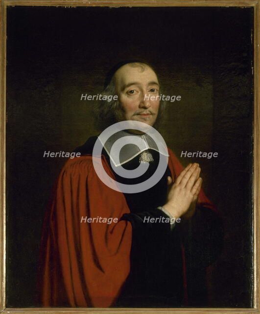 Portrait of Germain Pietre, Paris city prosecutor (1641-1654), 1654. Creator: Philippe de Champaigne.
