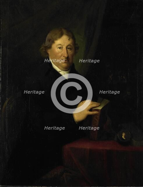 Portrait of Gerrit van der Pot, Lord of Groeneveld, Art Collector in Rotterdam, 1800-1807. Creator: Johann Bernhard Scheffer.