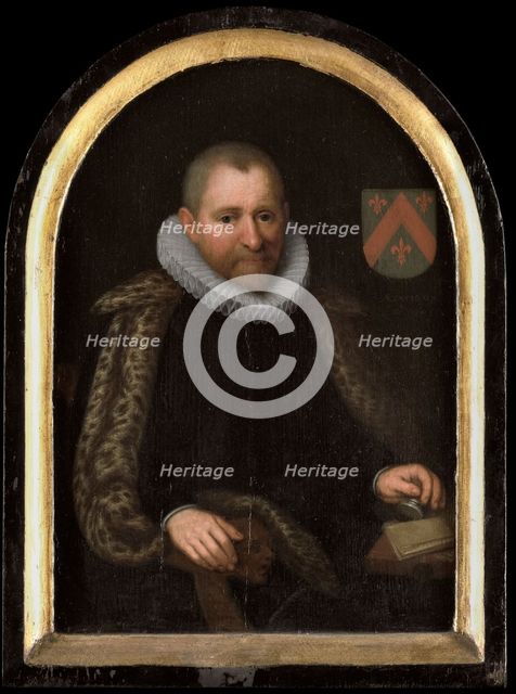 Portrait of Gerrit Willemsz van Schoterbosch (c.1538-1611), c.1620. Creator: Jan Verspronck.