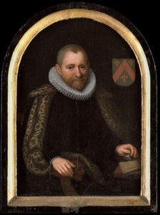 Portrait of Gerrit Willemsz van Schoterbosch (c.1538-1611), c.1620. Creator: Jan Verspronck