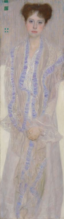 Portrait of Gertrud Loew (Gertha Felsovanyi), 1902. Creator: Gustav Klimt