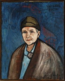 Portrait of Gertrude Stein, 1933. Creator: Picabia, Francis (1879-1953)