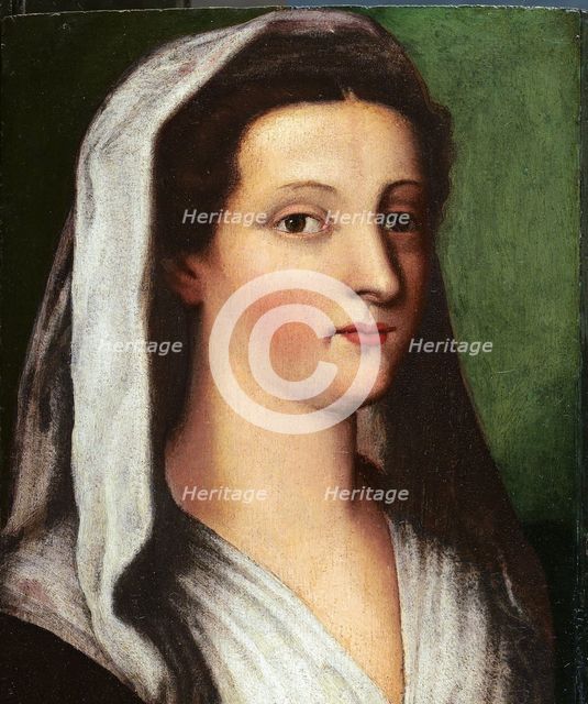 Portrait of Giulia Gonzaga, 16th century. Artist: Piombo, Sebastiano del, (Follower)  