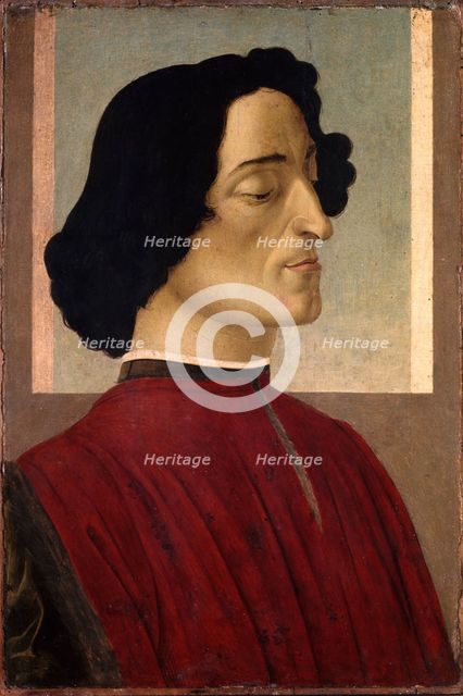 Portrait of Giuliano de' Medici (1453–1478), ca 1475. Artist: Botticelli, Sandro (1445-1510)