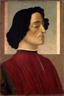 Portrait of Giuliano de Medici (1453–1478), ca 1475. Artist: Botticelli, Sandro (1445-1510)
