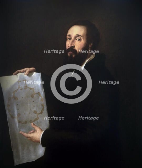 Portrait of Giulio Romano (1499-1546), ca 1538.