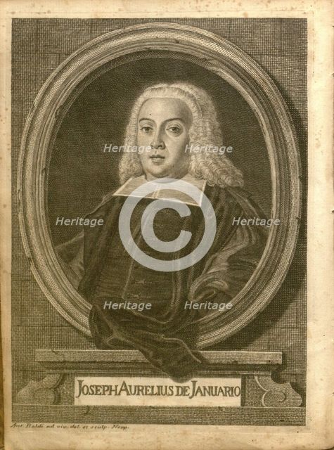 Portrait of Giuseppe Aurelio di Gennaro (1701-1761), 1744.