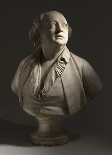 Portrait of Giuseppe Balsamo (called Count Alessandro Cagliostro) (image 1 of 2), c.1786. Creator: Jean-Antoine Houdon