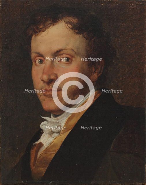 Portrait of Giuseppe Roberti, 1819. Creator: Hayez, Francesco (1791-1882).