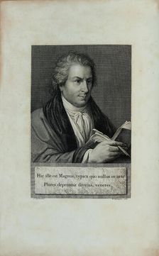 Portrait of Giambattista Bodoni, c1818. Creator: Rosaspina, Francesco (1762-1841)