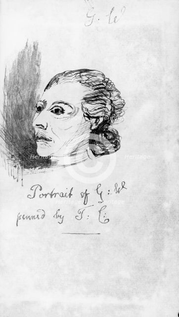 Portrait of Gilbert White, (1740s?). Creator: Thomas Chapman.