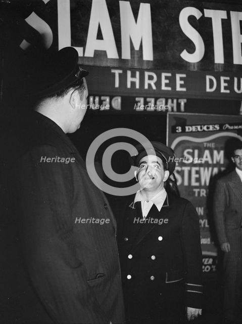 Portrait of Gilbert J. Pinkus, Three Deuces, New York, N.Y., ca. Nov. 1946 Creator: William Paul Gottlieb.