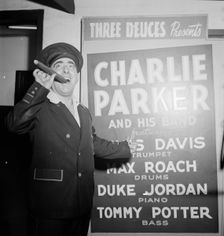 Portrait of Gilbert J. Pinkus, Three Deuces, New York, N.Y., ca. Aug. 1947. Creator: William Paul Gottlieb