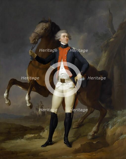 Portrait of Gilbert Motier the Marquis De La Fayette (1757-1834). Artist: Boilly, Louis-Léopold (1761-1845)