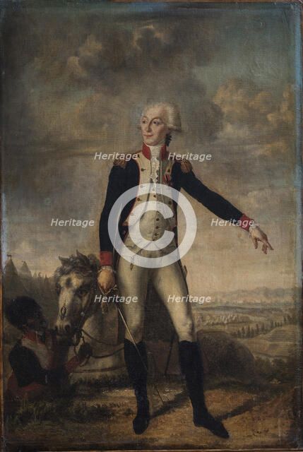 Portrait of Gilbert Motier the Marquis De La Fayette (1757-1834), c. 1785.