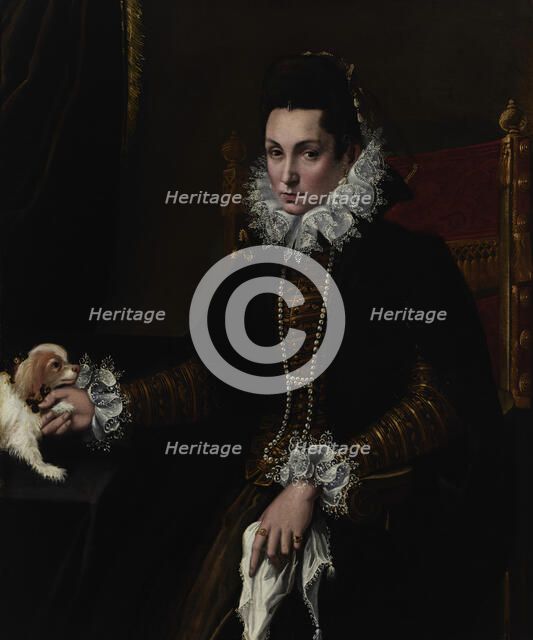 Portrait of Ginevra Aldrovandi Hercolani, c1595. Creator: Lavinia Fontana.