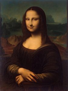 Portrait of Gioconda (copy), 1550. Creator: Anon