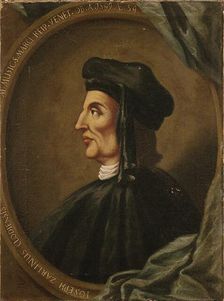 Portrait of Gioseffo Zarlino (1517-1590), 1599. Creator: Anonymous