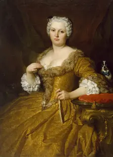 Portrait of Giovanna Bagnara (?), c1739. Creator: Pierre Subleyras