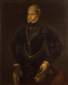 Portrait of Giovanna Feltria, 1565. Creator: Alonso Sanchez Coello